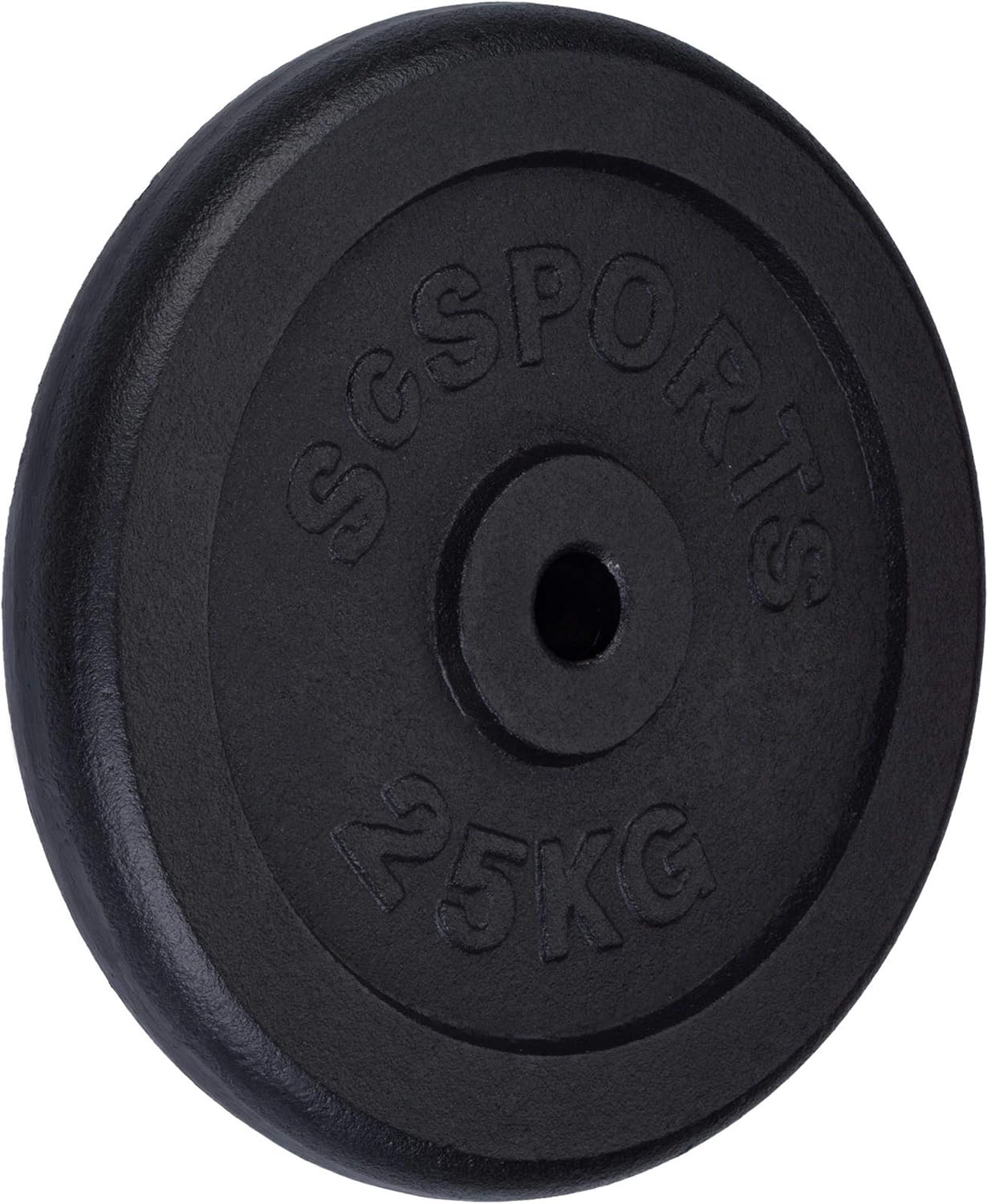 scsports-krafttraining-hantelscheibe-gusseisen-20-kg-schwarz image 2