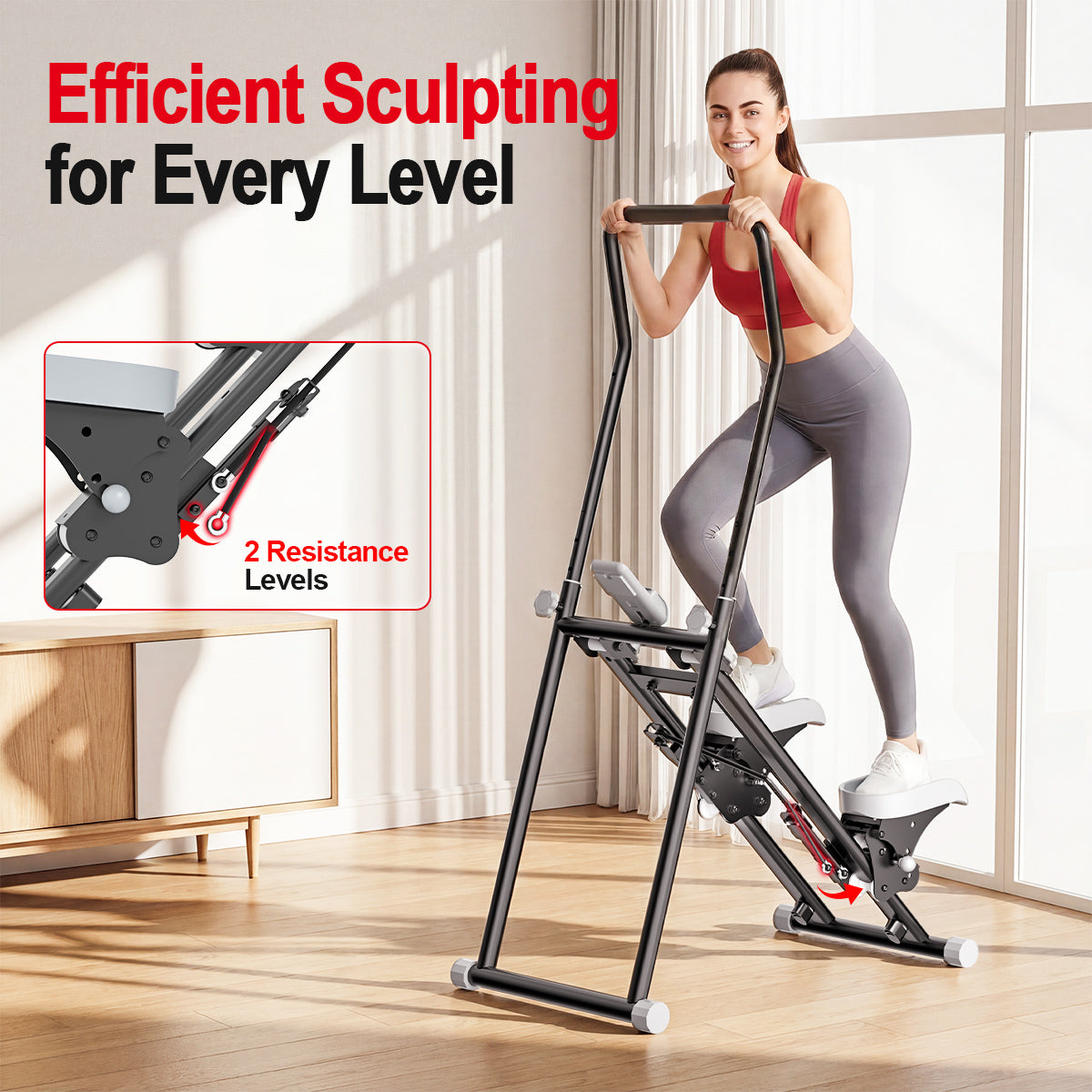 relife-vertical-climber-stepper-stairmaster-schwarz image 3
