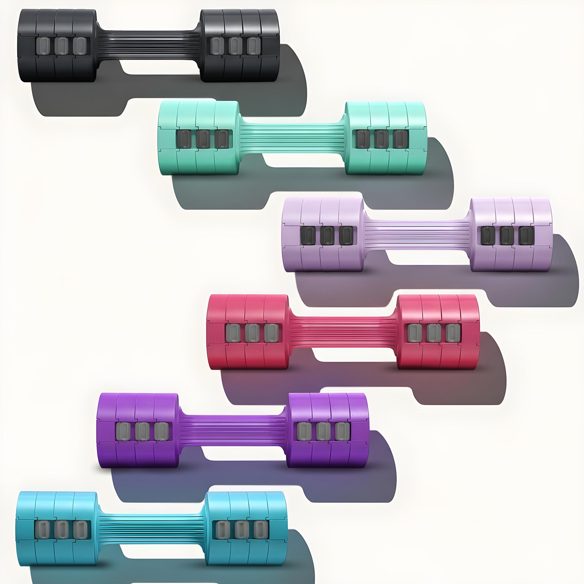 sportneer-dumbbells-verstellbare-kurzhantel-carbon-black-5lb image 4