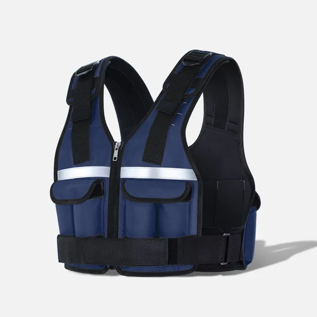 sportneer-wearable-weights-gewichtsweste-2-18-lbs-dunkelblau-16in1 image 1
