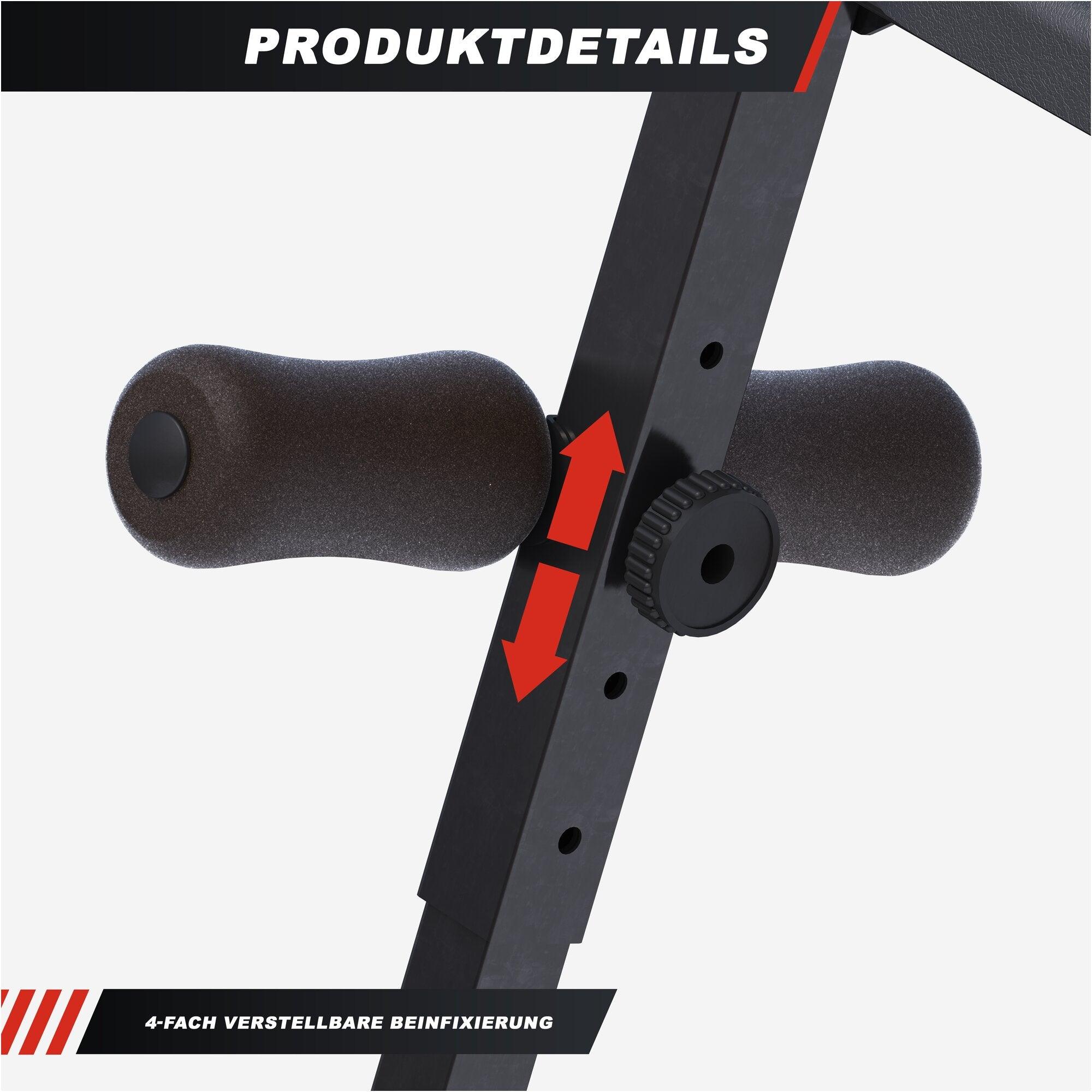 gyronetics-e-series-sit-up-bank-bauchtrainer-verstellbar-schwarz image 4