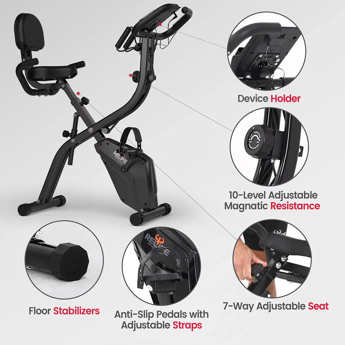 relife-3-in-1-exercise-bike-heimtrainer-klappbar-f-r-cardio image 7