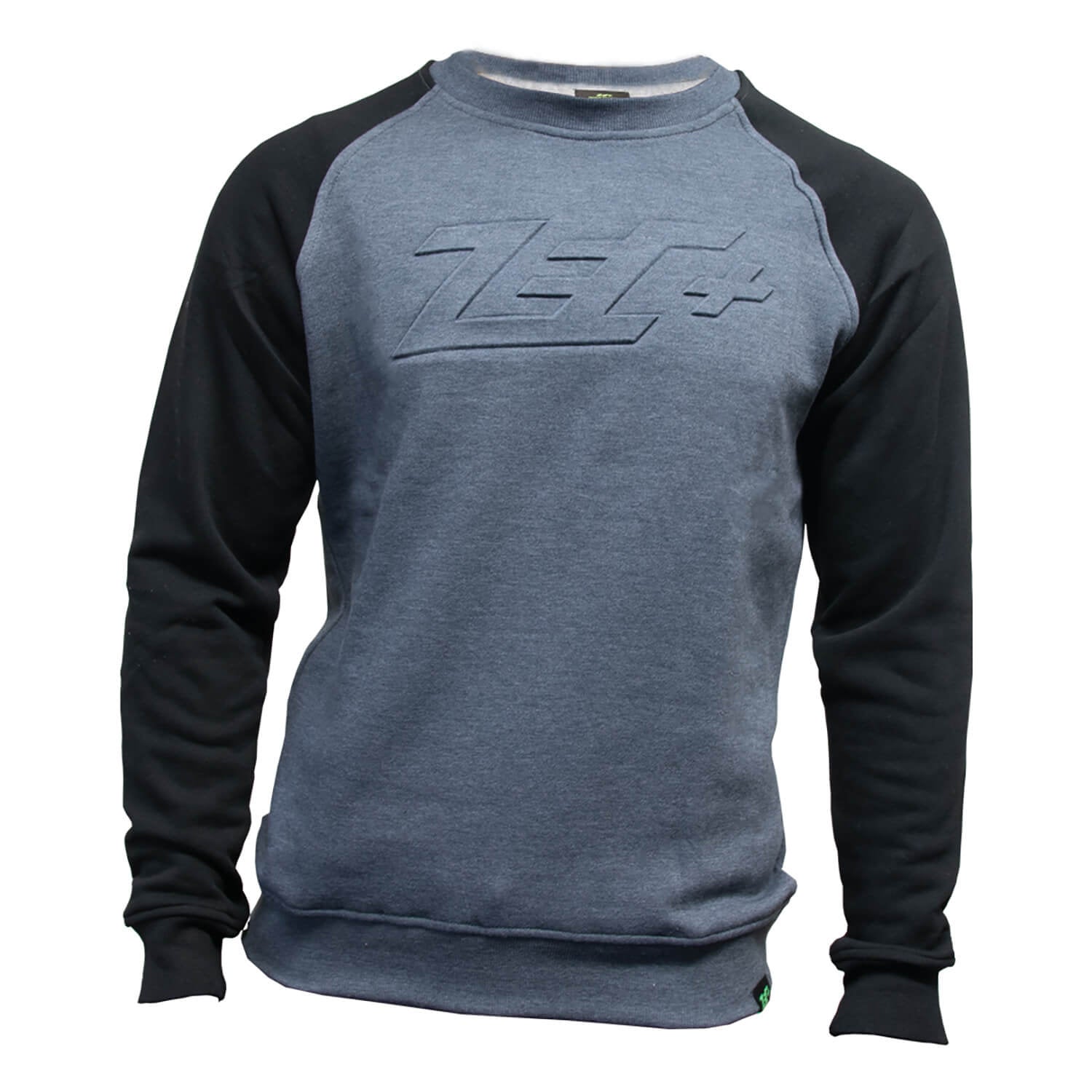 zec-hill-print-sweater-schwarz-grau-pullover-gr-l-3d-logo image 3