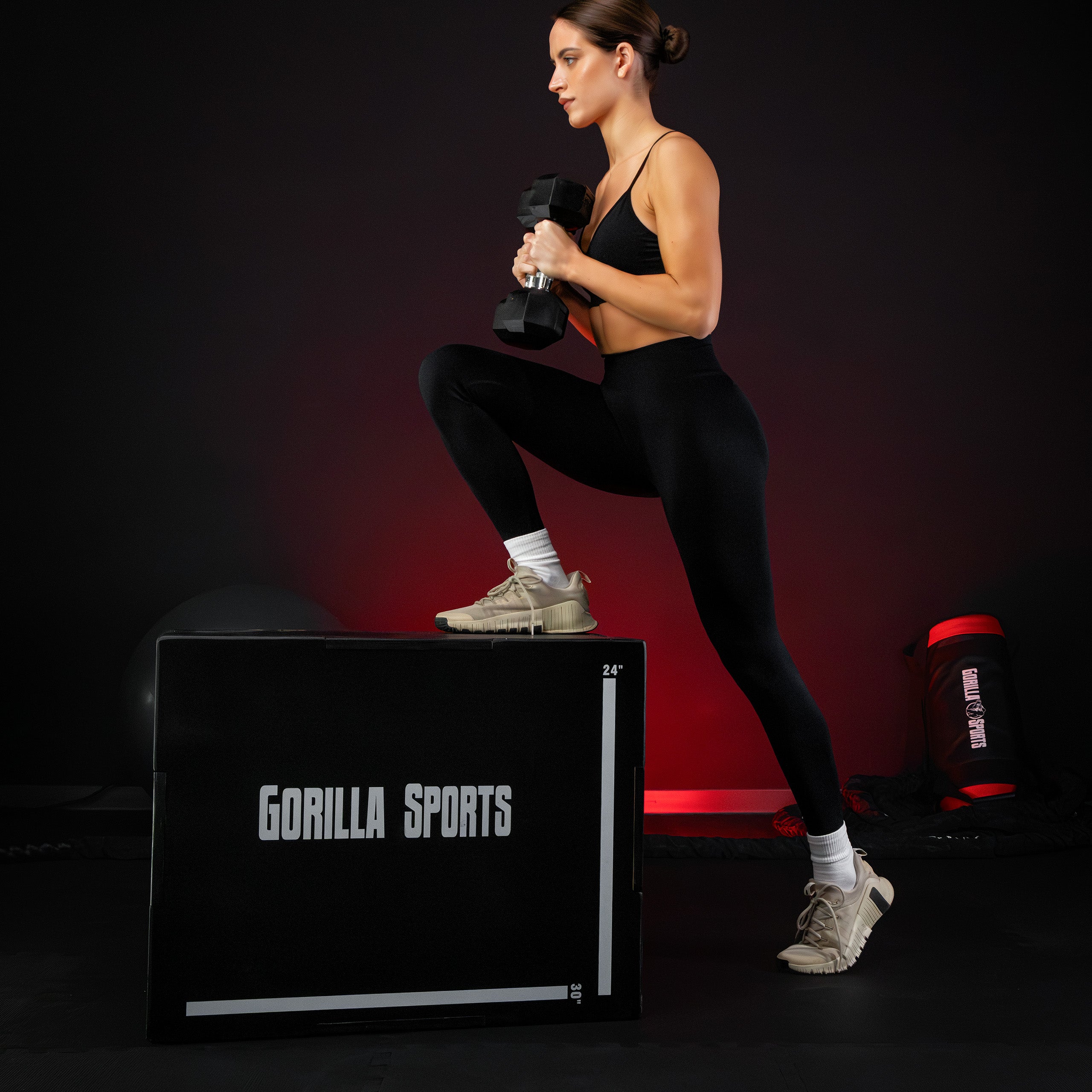 gorilla-sports-e-series-plyobox-schwarz-holz-3-in-1 image 2