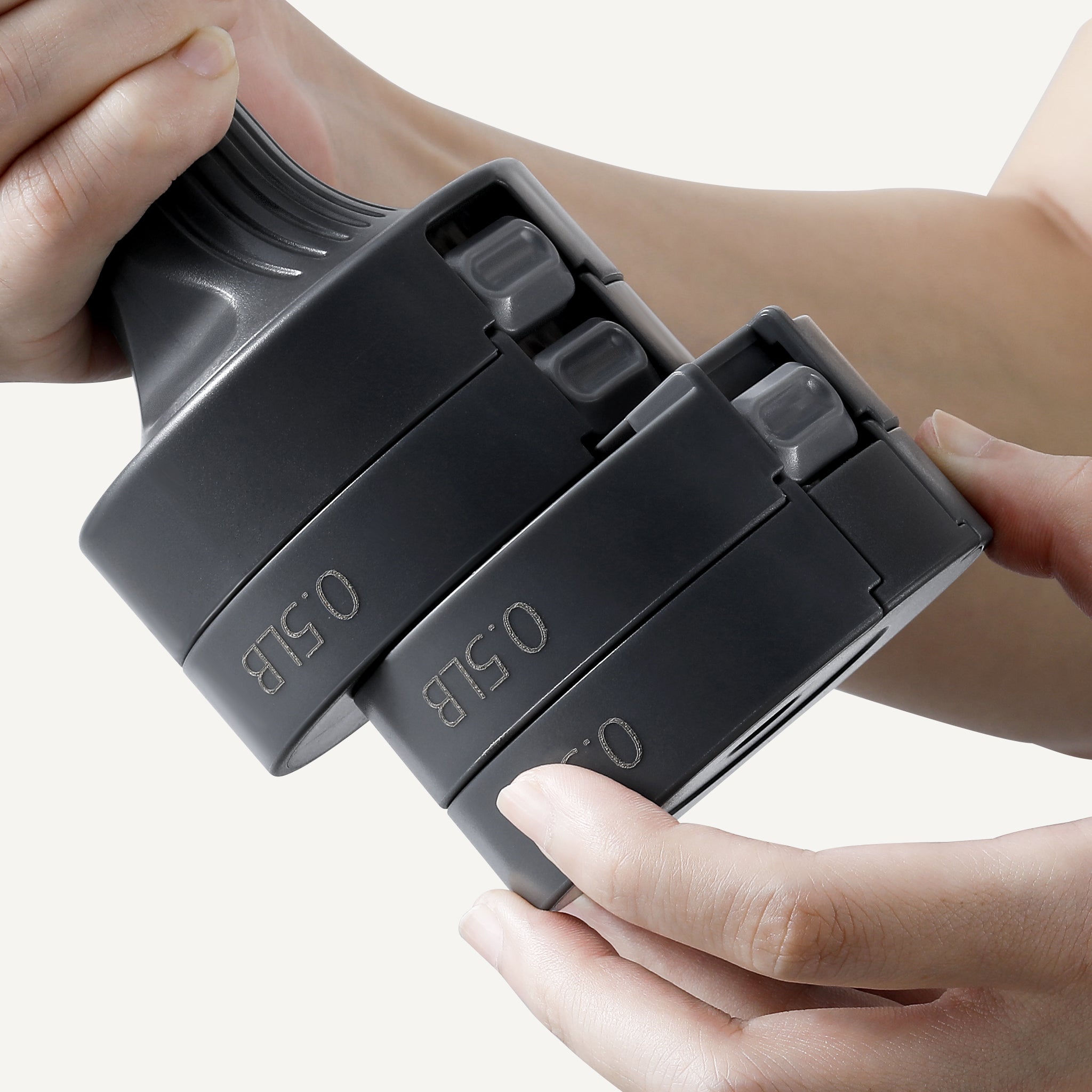 sportneer-dumbbells-verstellbare-kurzhantel-carbon-black-5lb image 5
