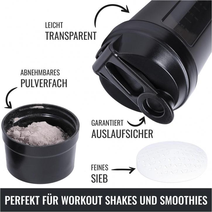gyronetics-e-series-protein-shaker-pulverfach-500-ml-schwarz image 8