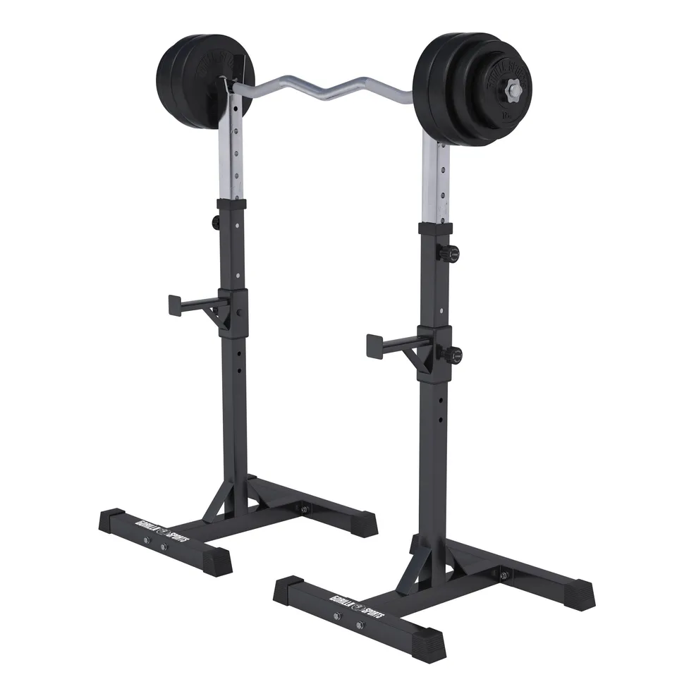 gyronetics-e-series-squat-rack-set-sz-curlset-35-kg-kunststoff image 1