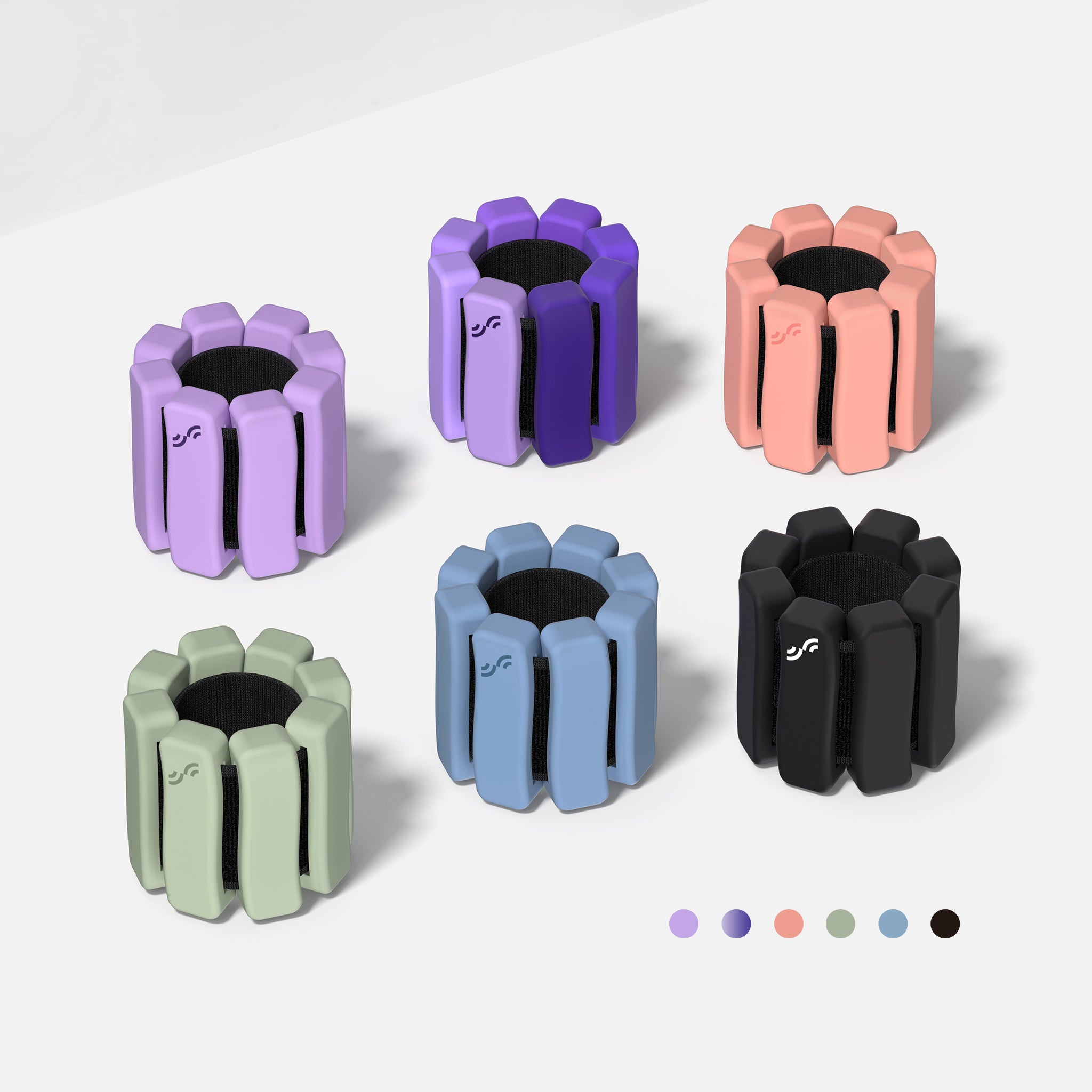 sportneer-wearable-weights-s-shape-handgelenkgewichte-twilight-black-2x1-lbs image 5