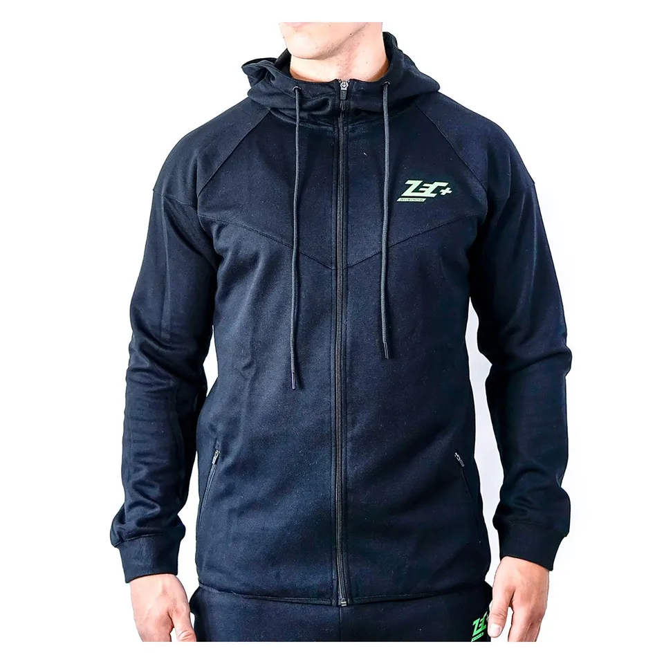 zec-new-school-hoodie-schwarz-kapuzenpullover-gr-e-m-baumwolle image 1