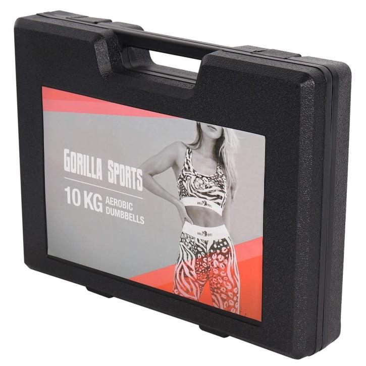 gyronetics-e-series-gymnastik-kurzhantel-set-neopren-10kg-koffer image 6