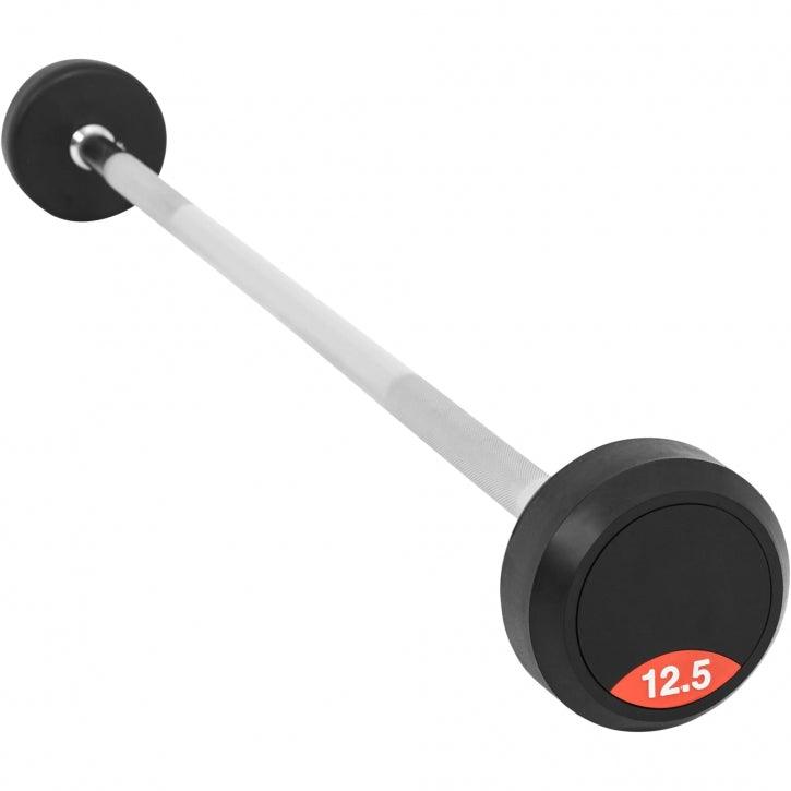 gyronetics-e-series-barbells-gummi-langhantel-20-kg-schwarz-rot image 5