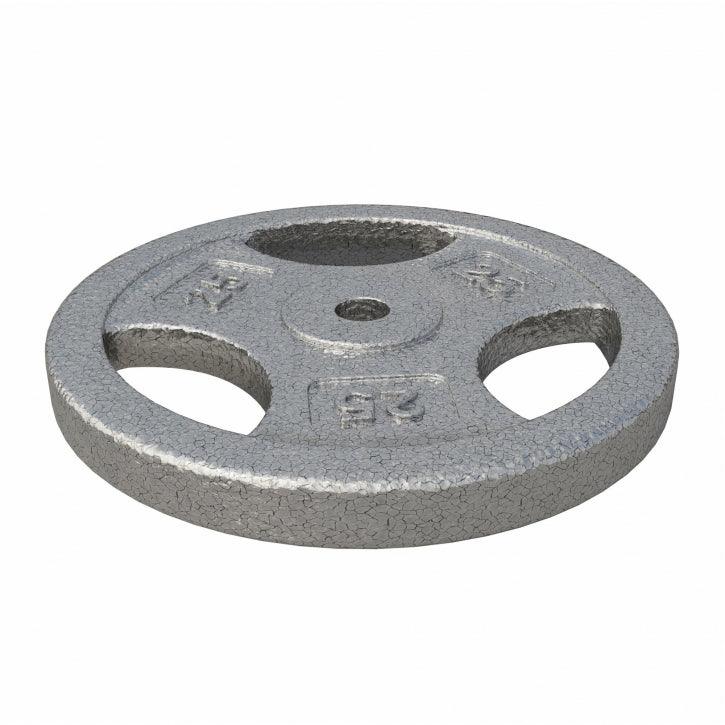 gyronetics-e-series-hantelscheibe-guss-gripper-2-5-lb-1-1-kg-silber image 8
