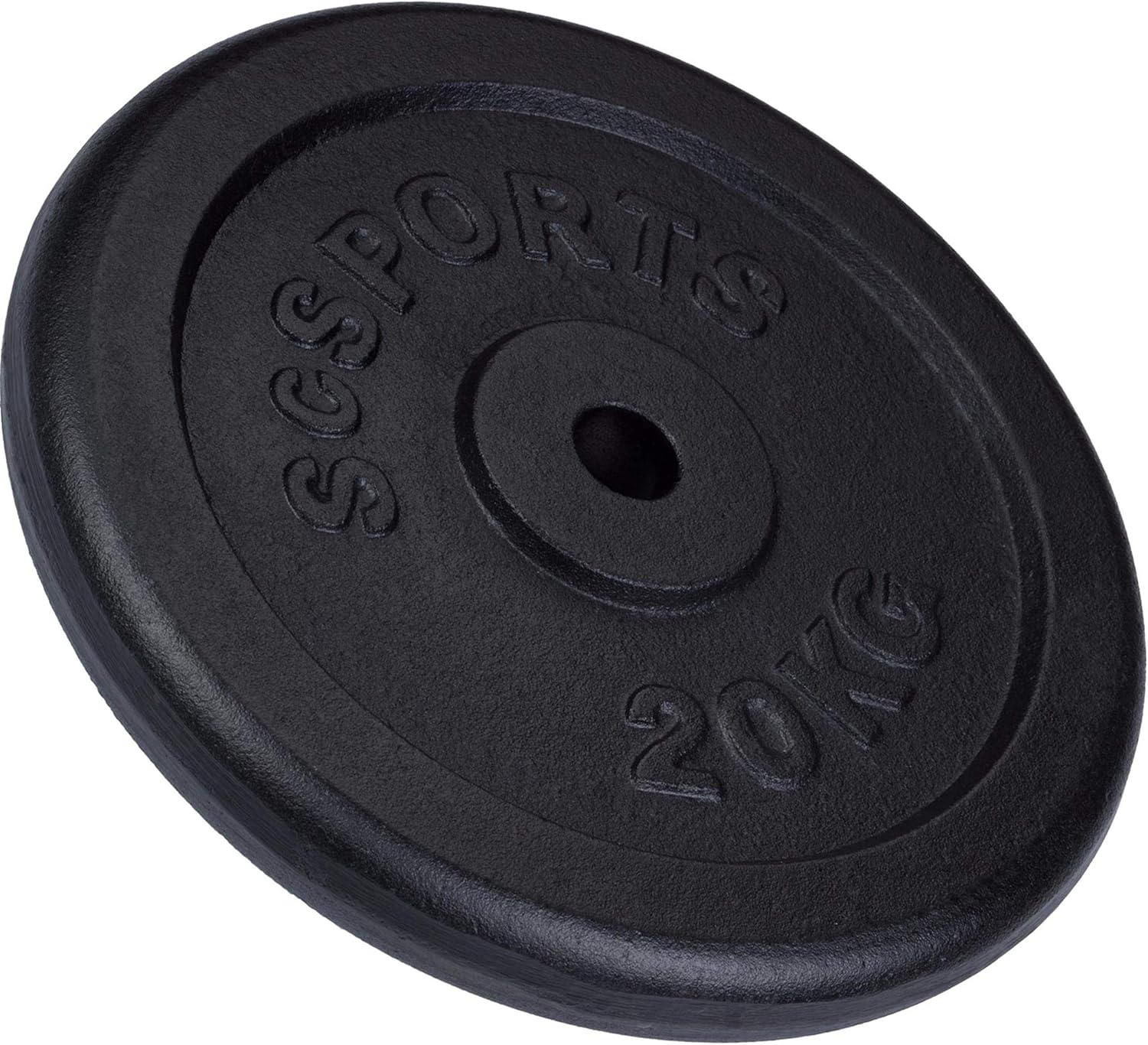 scsports-krafttraining-hantelscheibe-gusseisen-20-kg-schwarz image 3