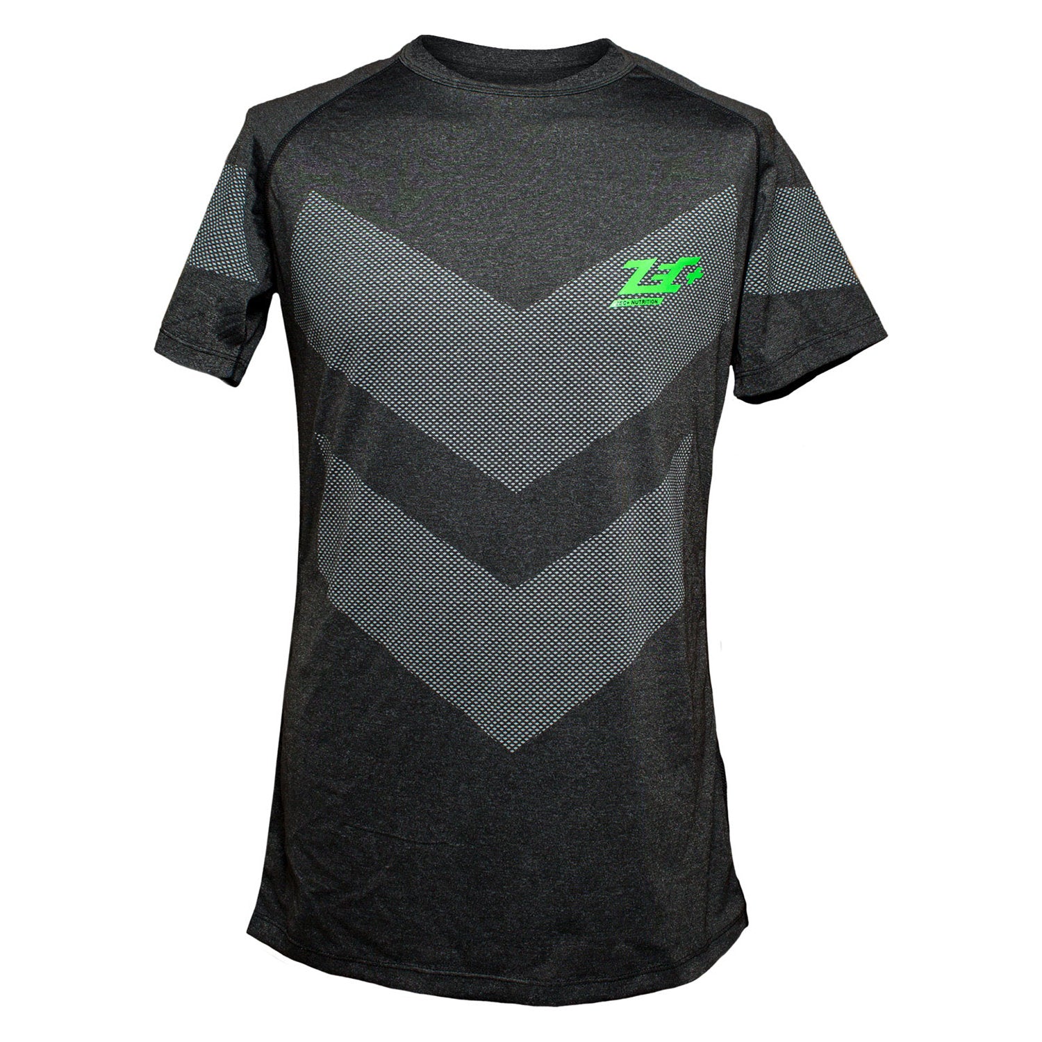 zec-rashguard-short-sleeve-dark-black-l-kompressionsshirt image 2