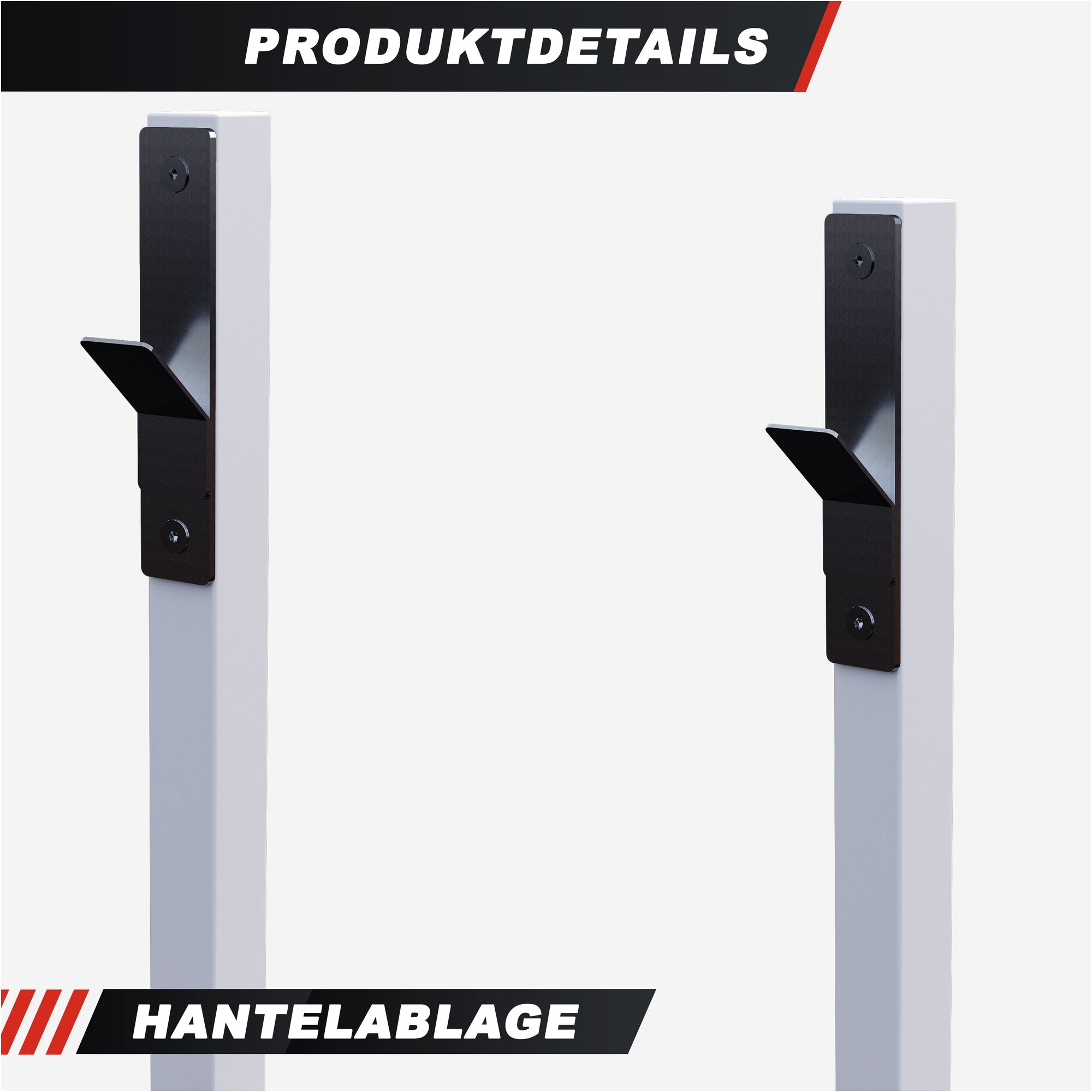 gyronetics-e-series-hantelbank-schwarz-extra-breite-ablage image 4