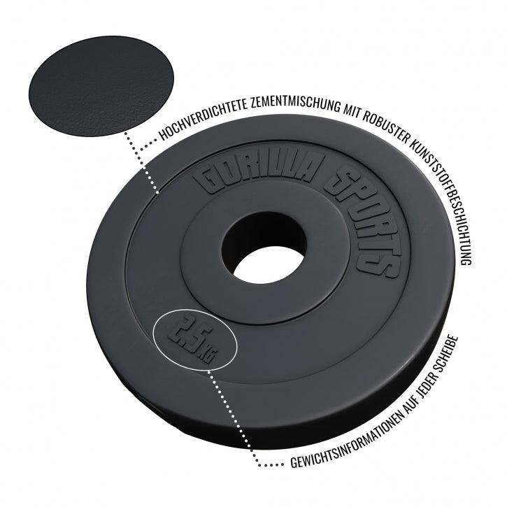 gyronetics-e-series-hantelscheibe-olympia-5-kg-kunststoff image 4
