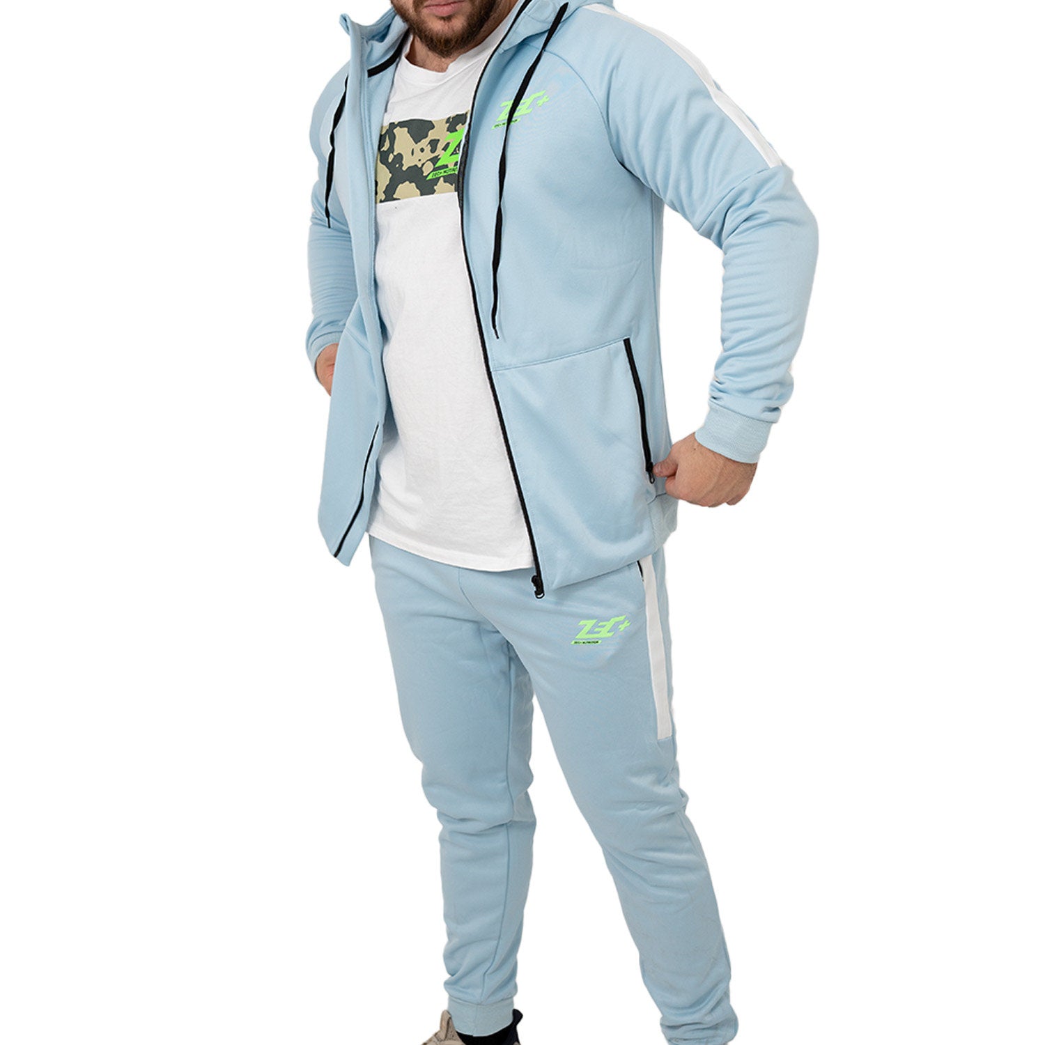 zec-plus-passion-tracksuit-trainingsanzug-blau-polyester image 4