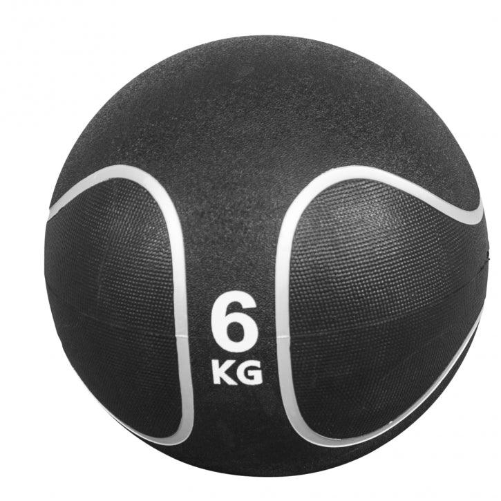 gyronetics-e-series-medizinball-1-kg-gummi-schwarz image 3