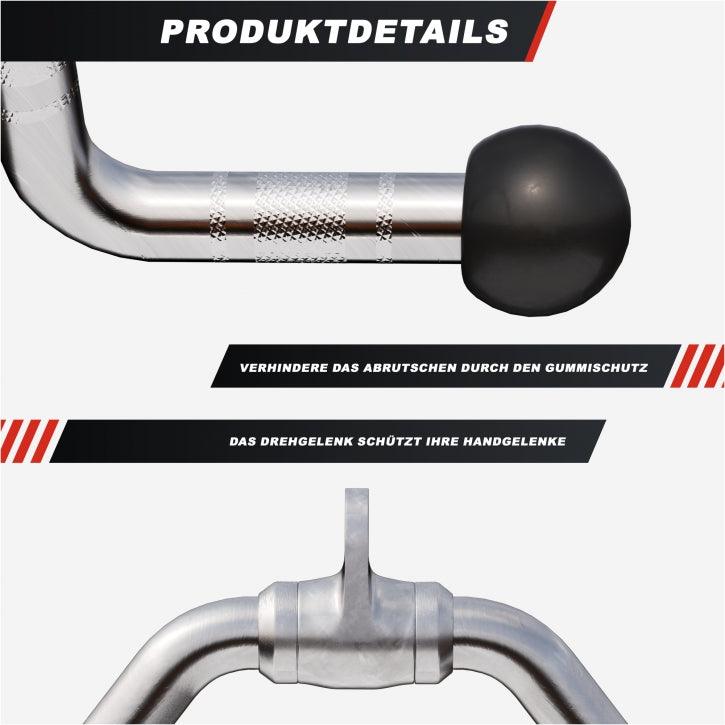 gyronetics-e-series-rudergriff-breit-kabelzug-chrom-30cm image 3