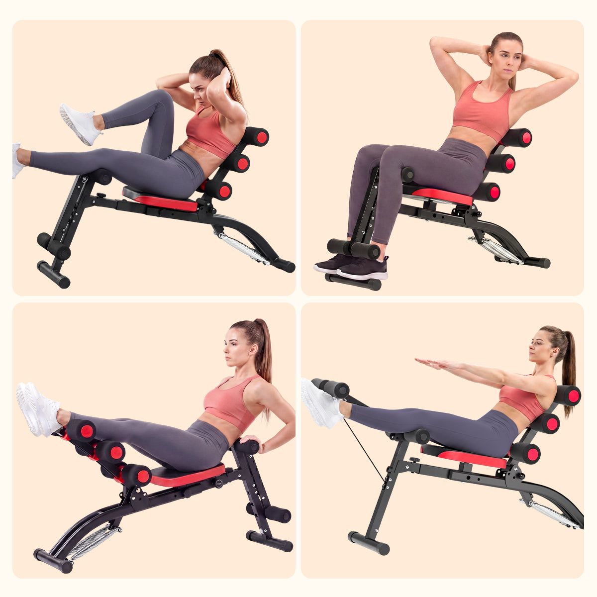 relife-ab-roller-bauchtrainer-klappbar-verstellbar-136-kg image 2