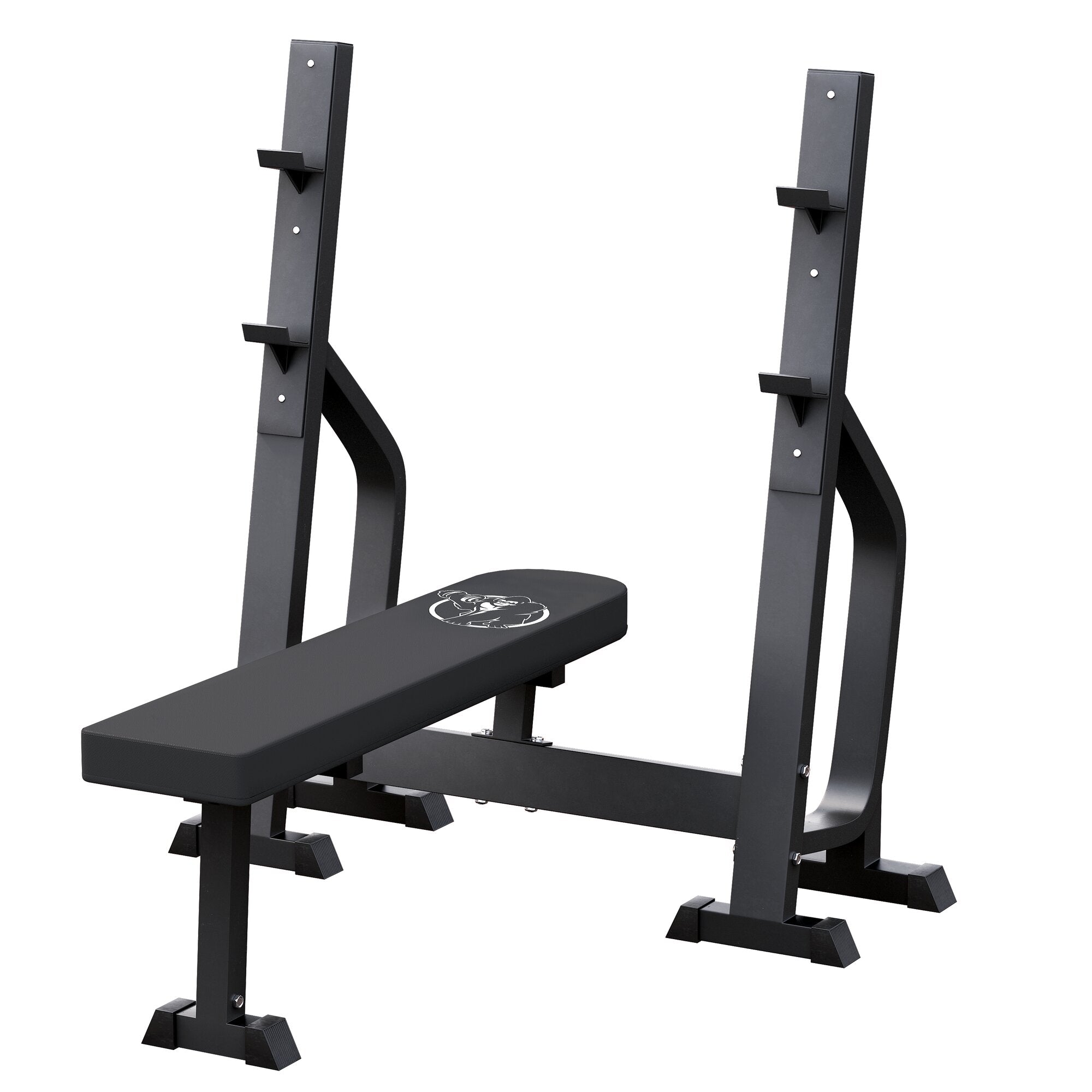 gyronetics-e-series-hantelbank-flachbank-2-ablagen-250-kg image 1