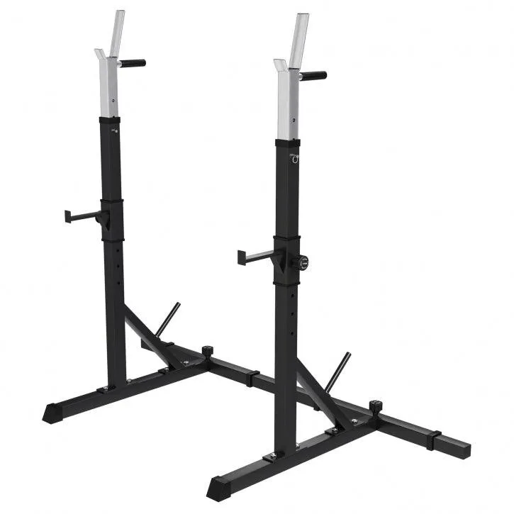 gyronetics-e-series-squat-rack-verstellbar-mit-ablage image 1