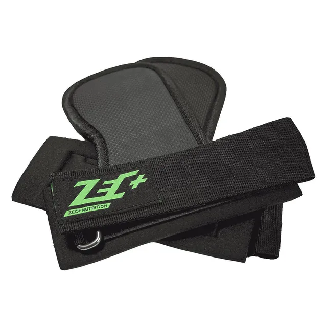 zec-lifting-grips-zughilfen-schwarz-handgelenk-grip image 1
