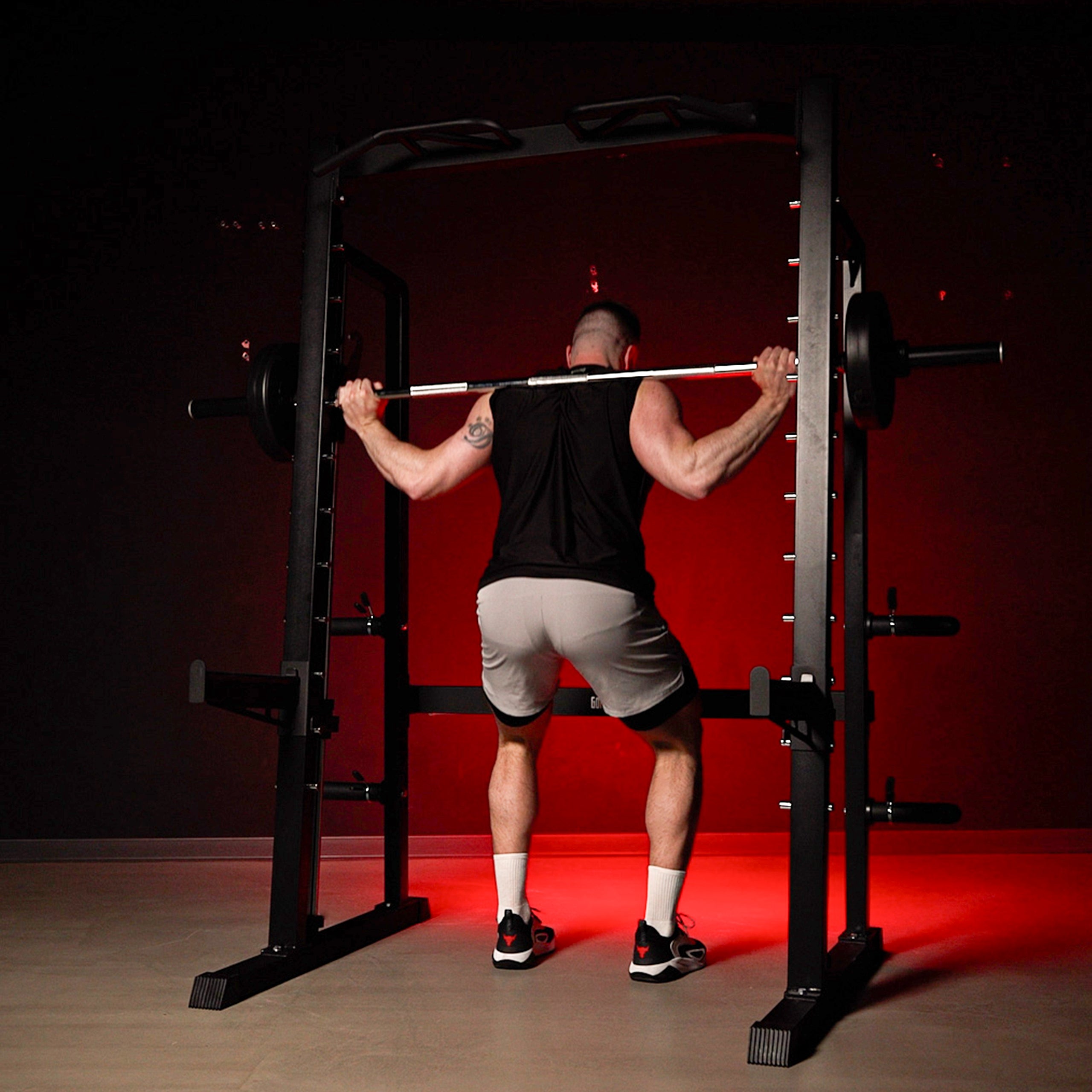 gyronetics-e-series-smith-machine-half-rack image 2