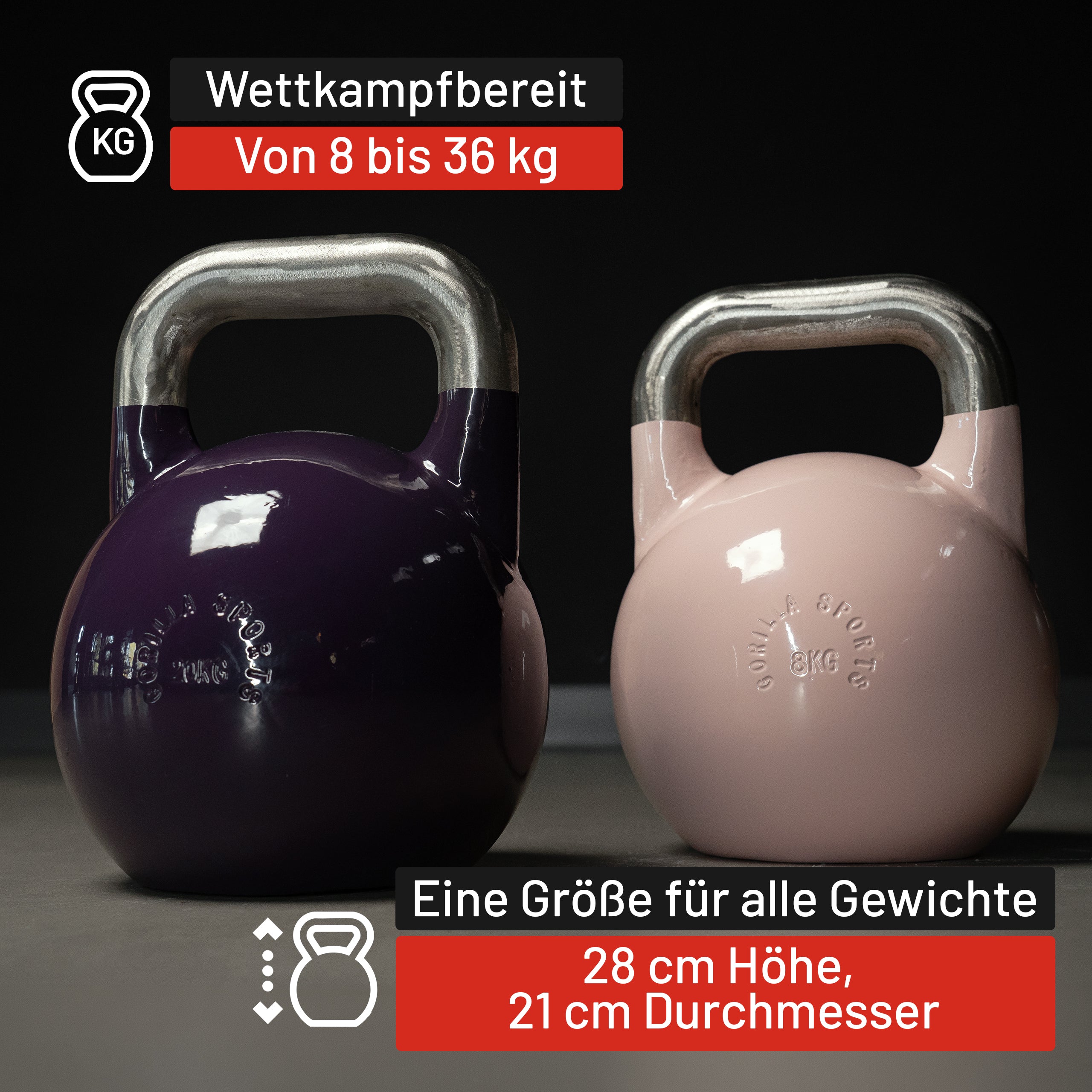 gyronetics-kettlebell-competition-kugelhantel-16-kg-stahl-farbcodiert image 3