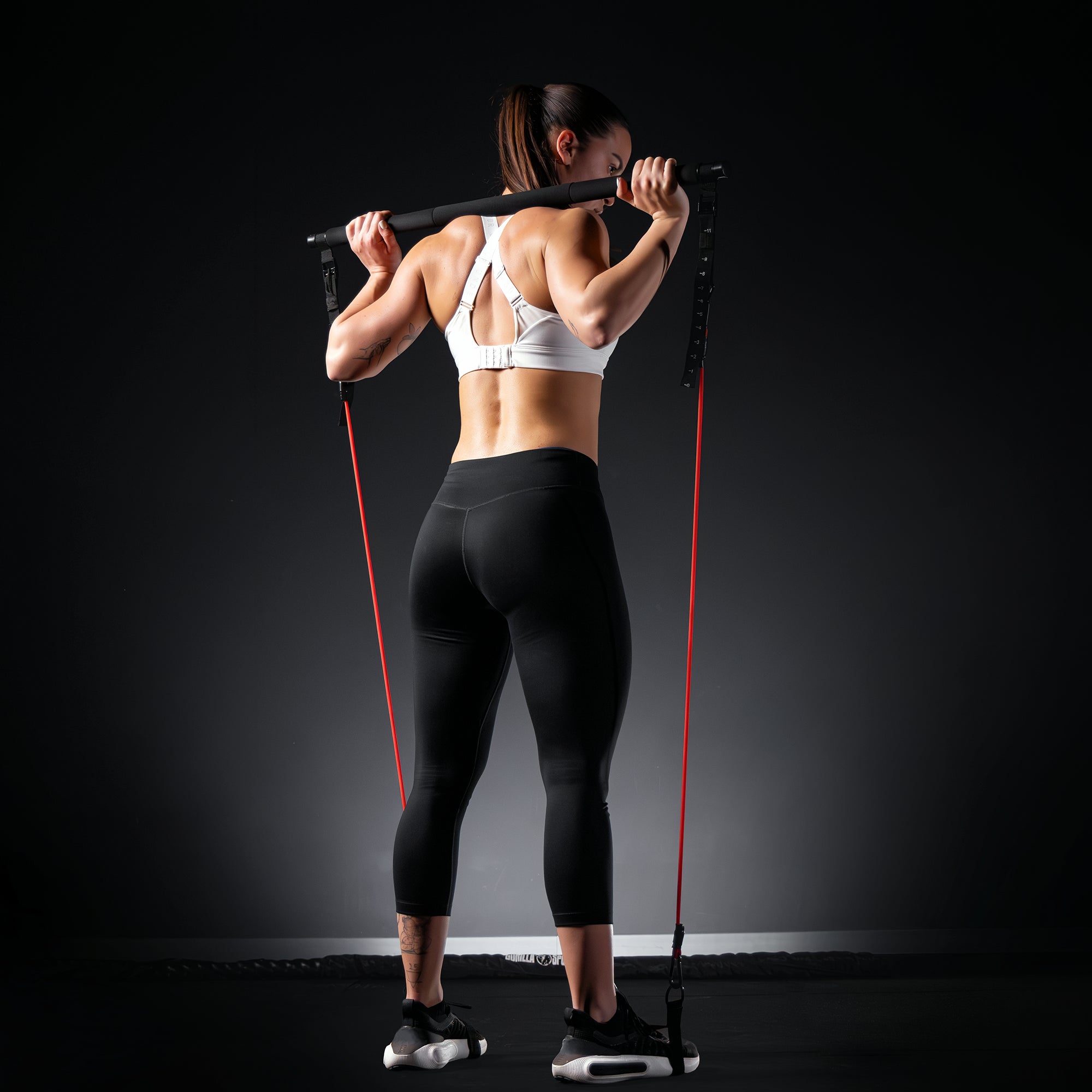 gyronetics-e-series-pilates-set-mit-stange-3-b-nder-23-kg image 2