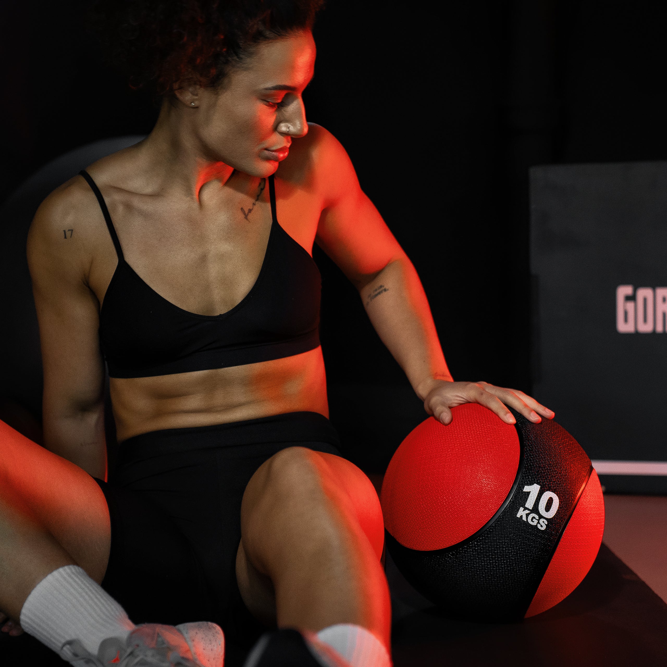 gyronetics-e-series-medizinball-gummi-5-kg-griffig image 2