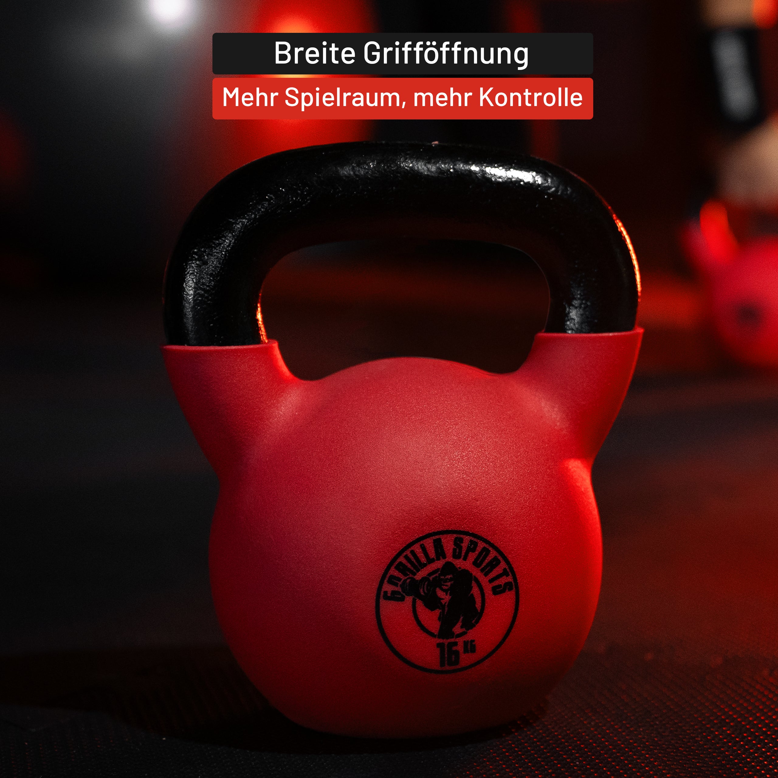 gyronetics-kettlebell-kugelhantel-8-kg-neopren-rot-gusseisen image 5