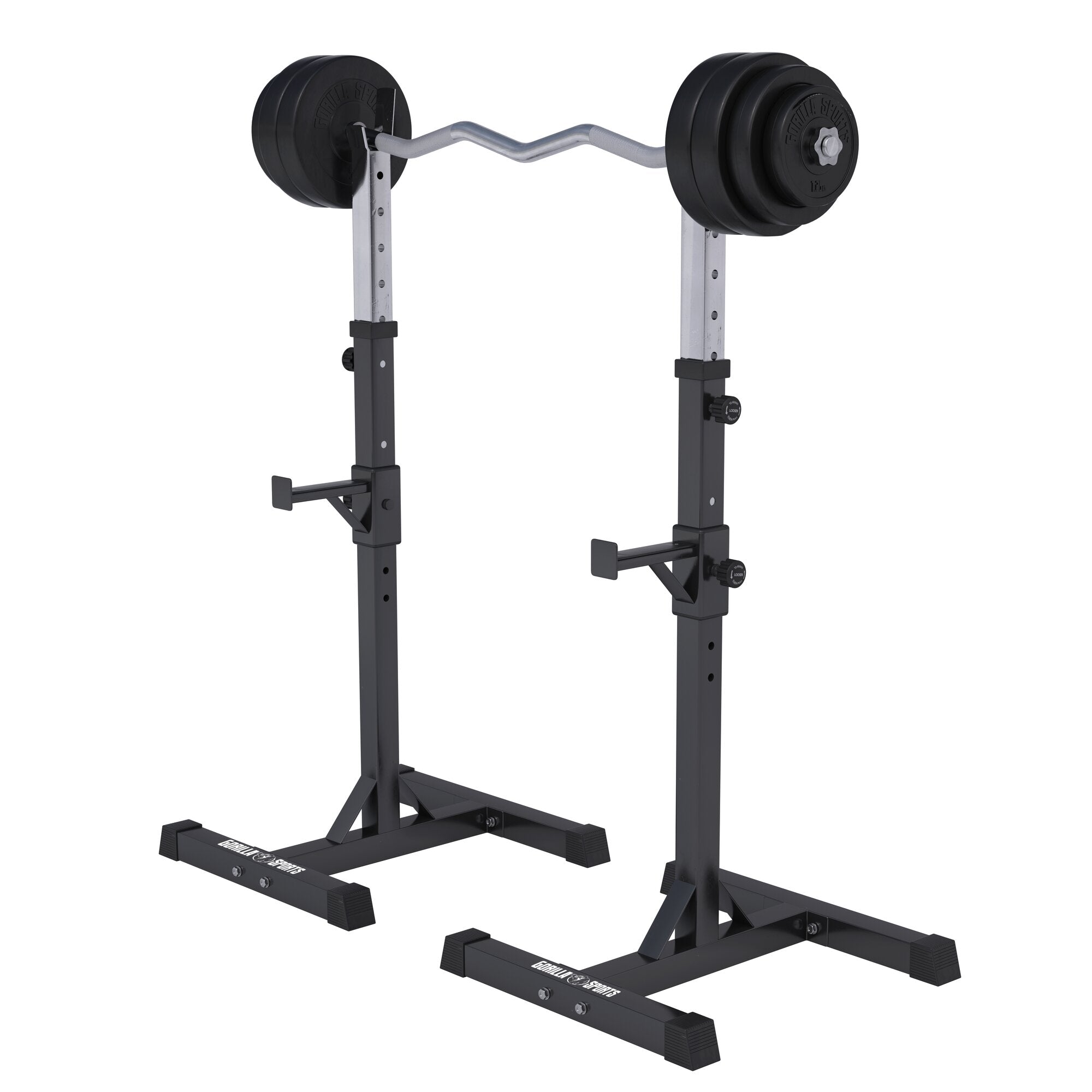 gyronetics-e-series-squat-rack-set-sz-curlset-35-kg-kunststoff image 1