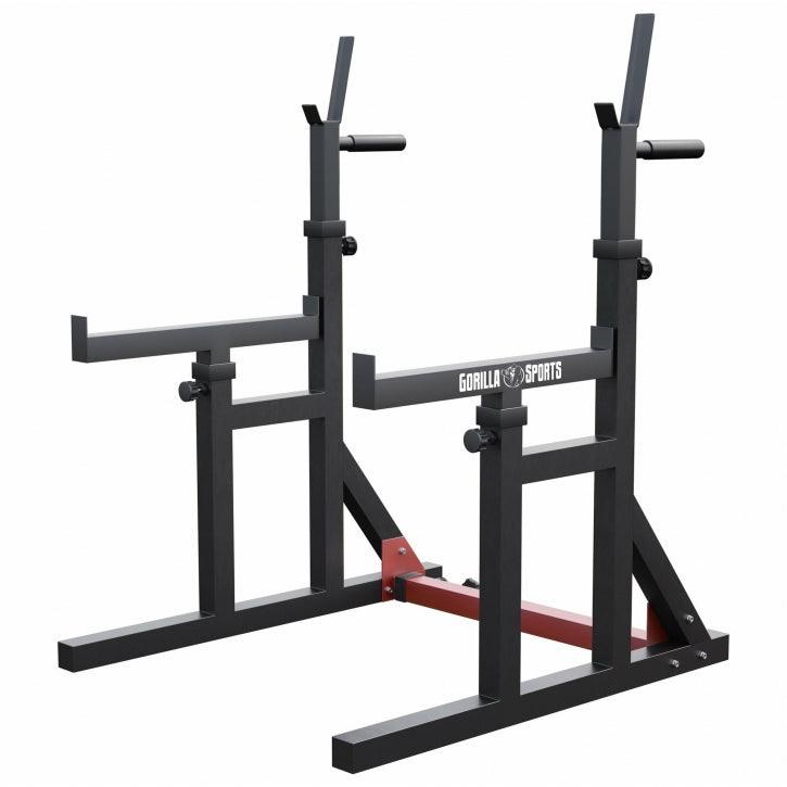 gyronetics-e-series-squat-rack-verstellbar-300-kg-kniebeugenst-nder image 1
