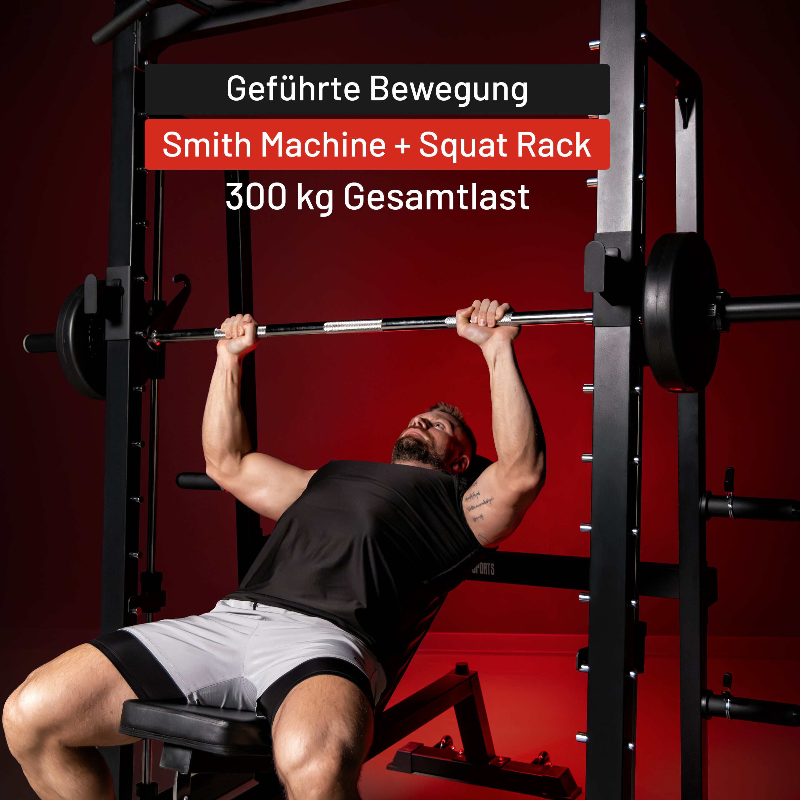 gyronetics-e-series-smith-machine-half-rack image 4