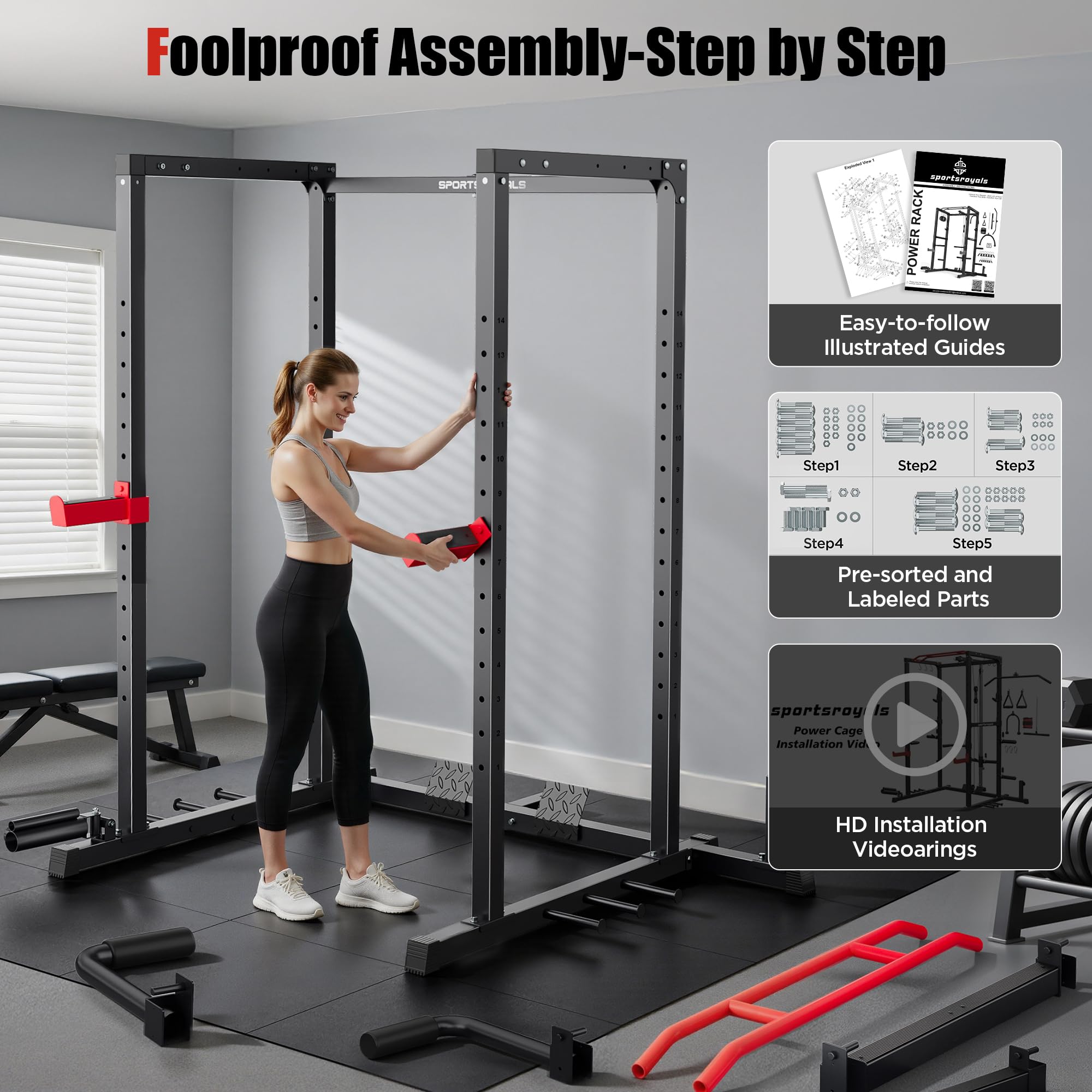 sportsroyals-power-cages-power-rack-k-fig-rot-544-kg-tragkraft image 7