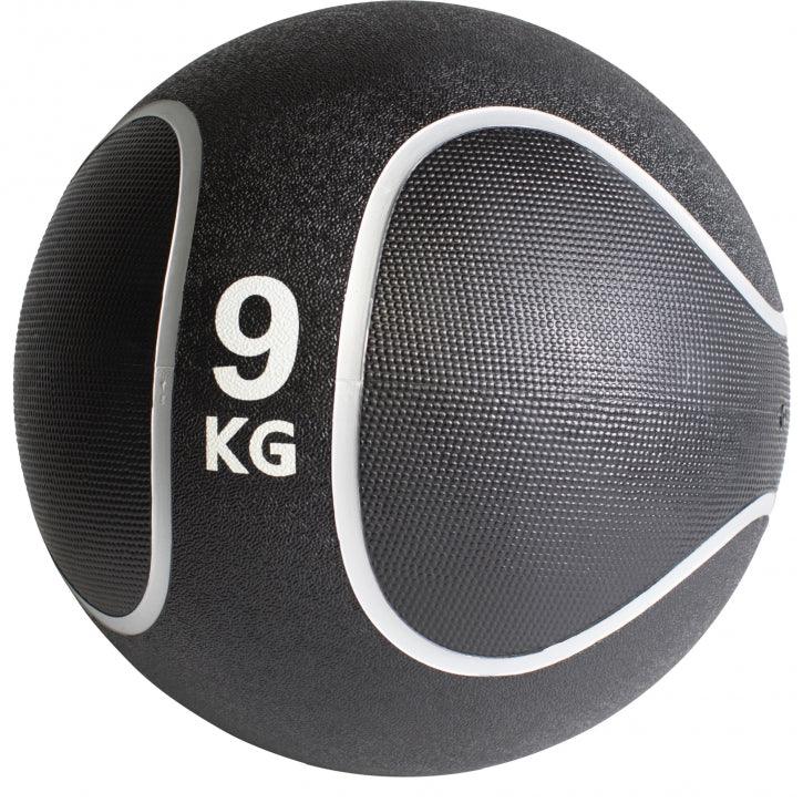 gyronetics-e-series-medizinball-1-kg-gummi-schwarz image 8