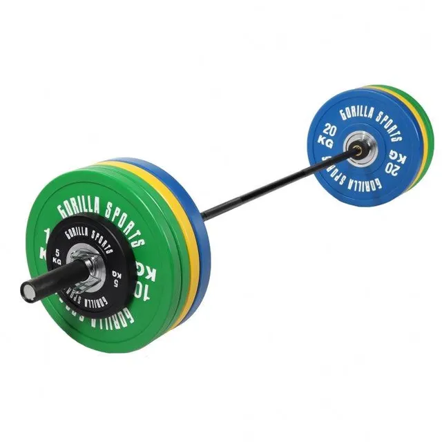 gyronetics-e-series-langhantel-set-olympia-140-kg-pro image 1