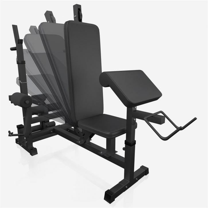 gyronetics-e-series-kraftstation-universal-mit-hantelset-100kg image 6