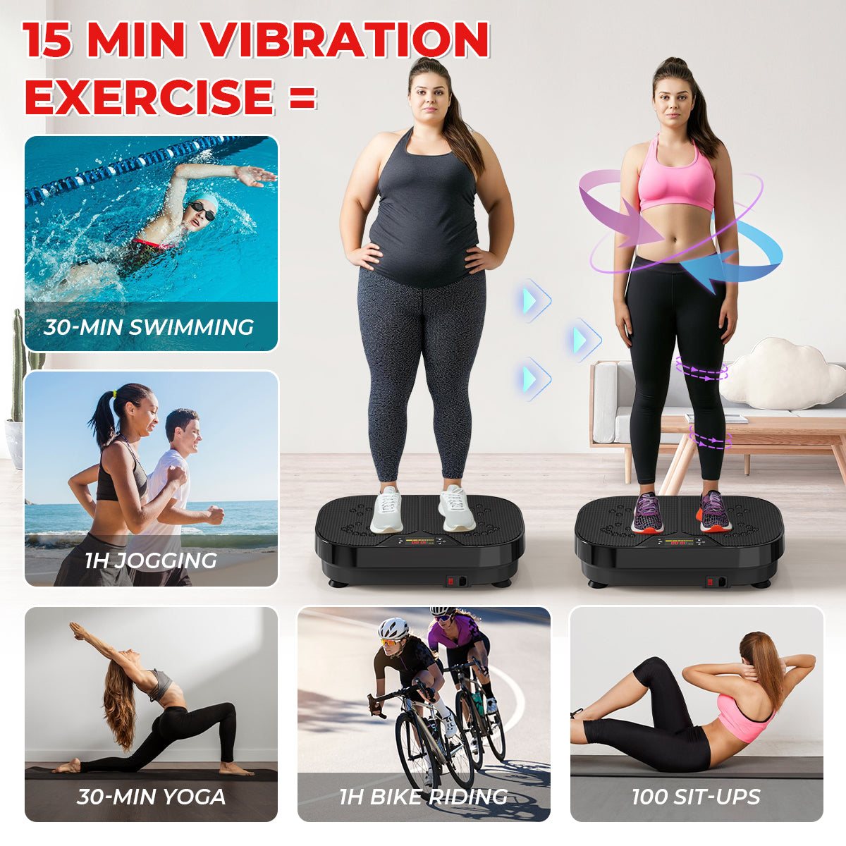 relife-vibration-plate-vibrationsplatte-schwarz-mit-b-ndern image 7