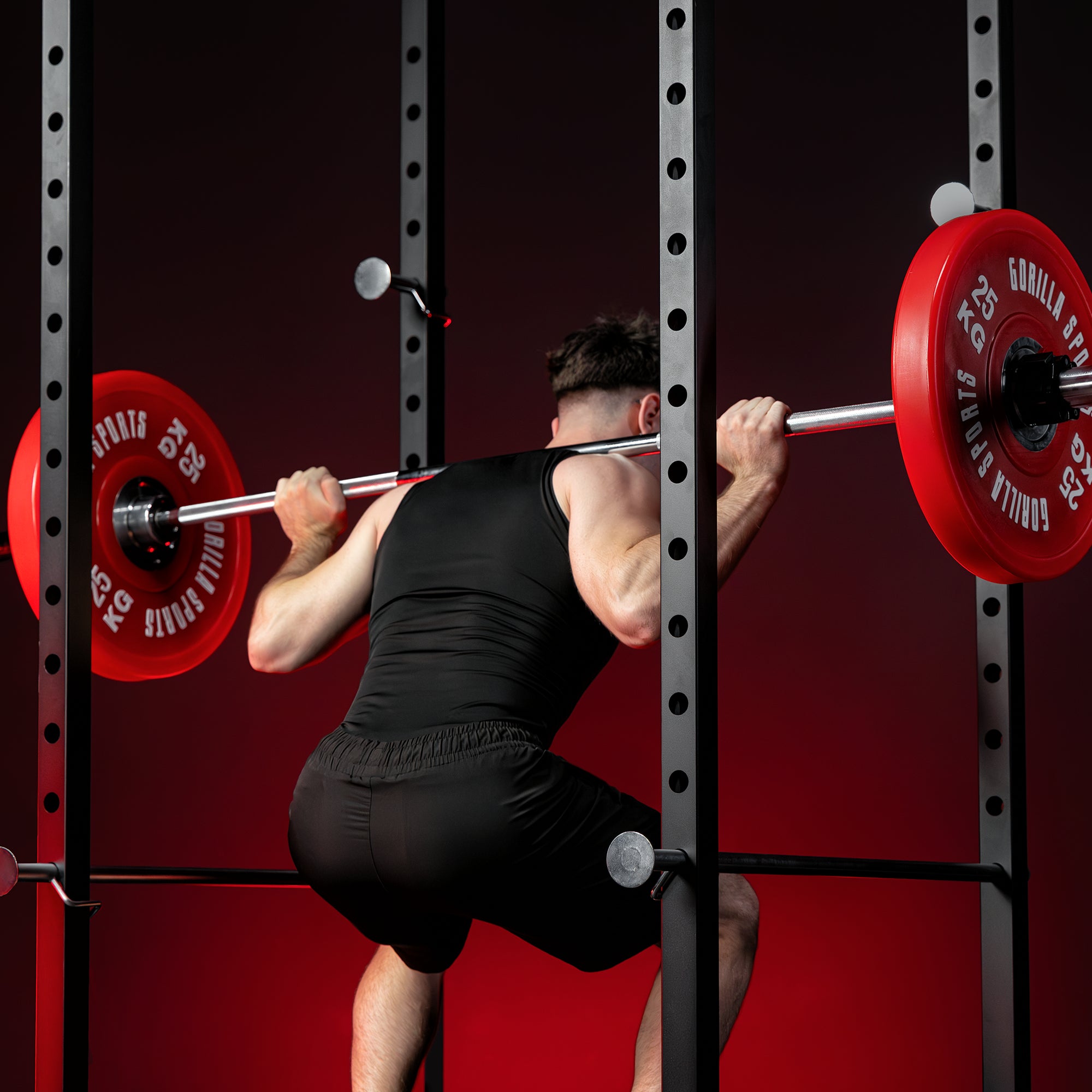 gyronetics-e-series-power-rack-212-cm-mit-klimmzugstange-250-kg image 2