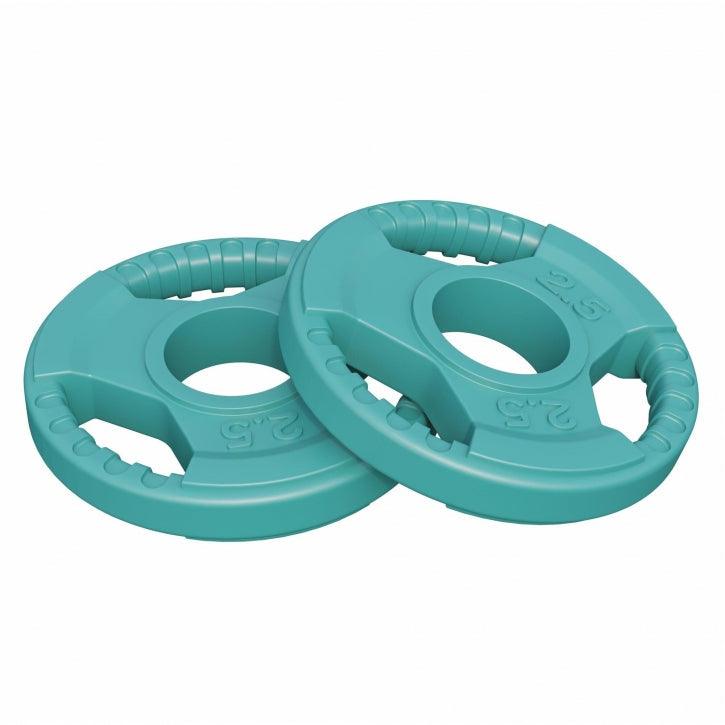 gyronetics-e-series-hantelscheibe-olympia-2-5-lb-gummi-gripper image 8