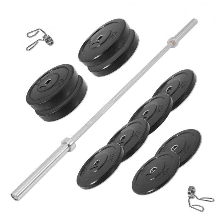 gyronetics-e-series-langhantel-set-olympia-bumper-140-kg image 4