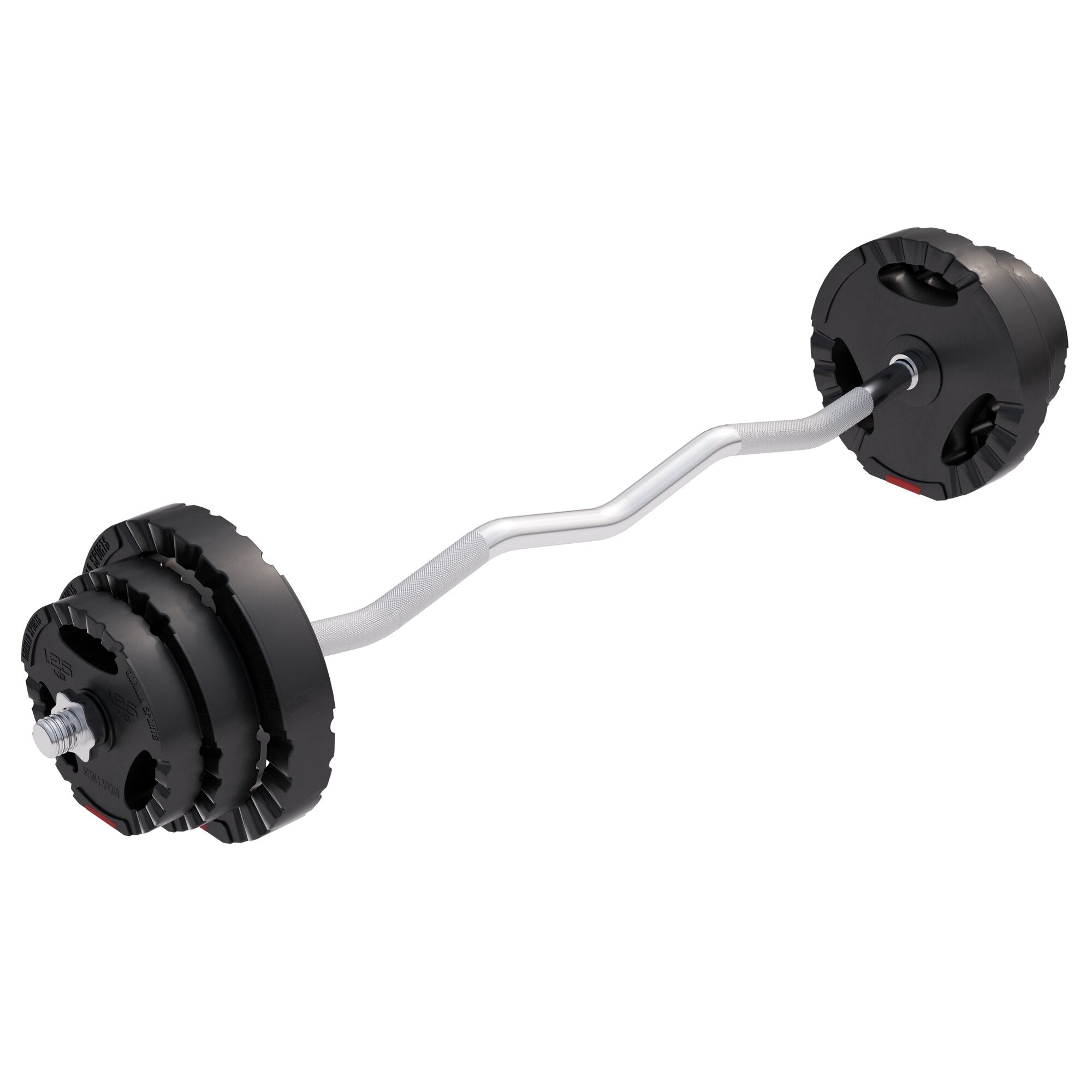 gyronetics-e-series-sz-curlset-25-kg-hantelset-kunststoff image 1