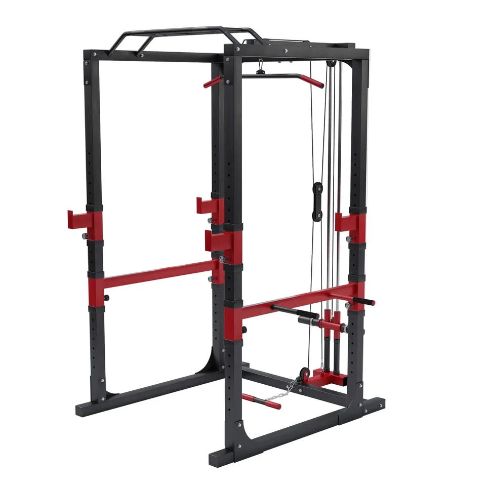 gyronetics-e-series-power-rack-kabelzug-fitnessstation-300-kg image 1