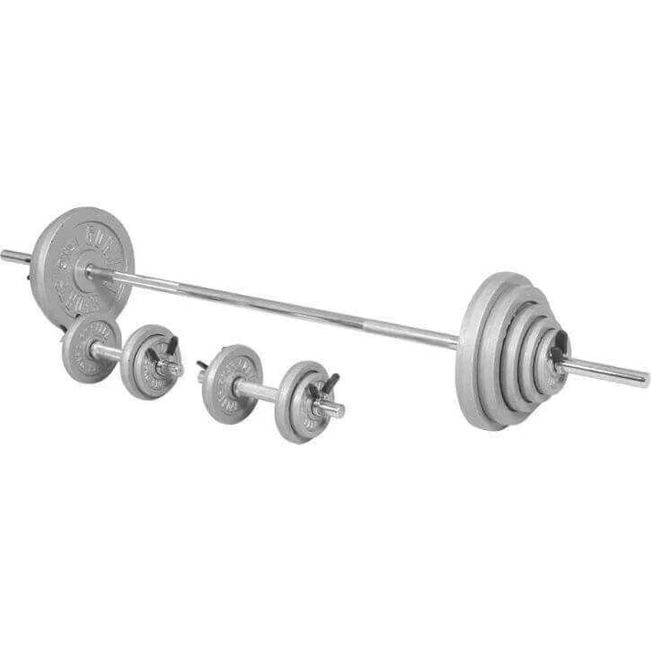 gyronetics-e-series-langhantel-set-gusseisen-100-kg-sternverschluss image 6