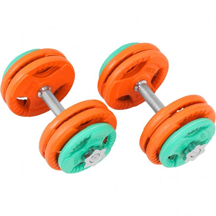 gyronetics-e-series-kurzhantel-set-30-kg-gummi-sternverschluss image 7