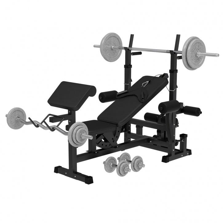 gyronetics-e-series-kraftstation-universal-108kg-home-gym-schwarz image 1