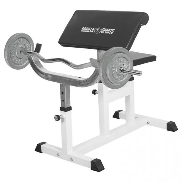 gyronetics-e-series-curlbank-verstellbar-mit-curlset-gusseisen-38-kg image 1
