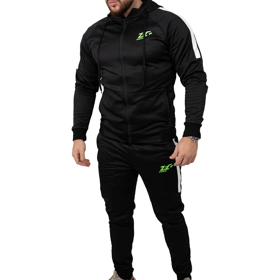 zec-plus-passion-tracksuit-trainingsanzug-schwarz-polyester image 1
